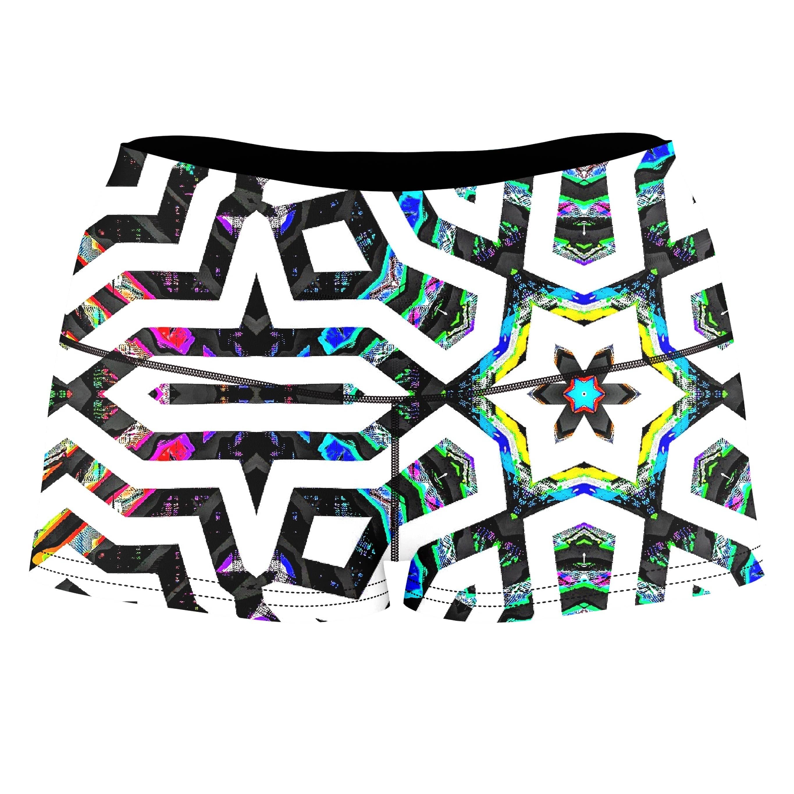 Iridized II High-Waisted Women's Shorts
