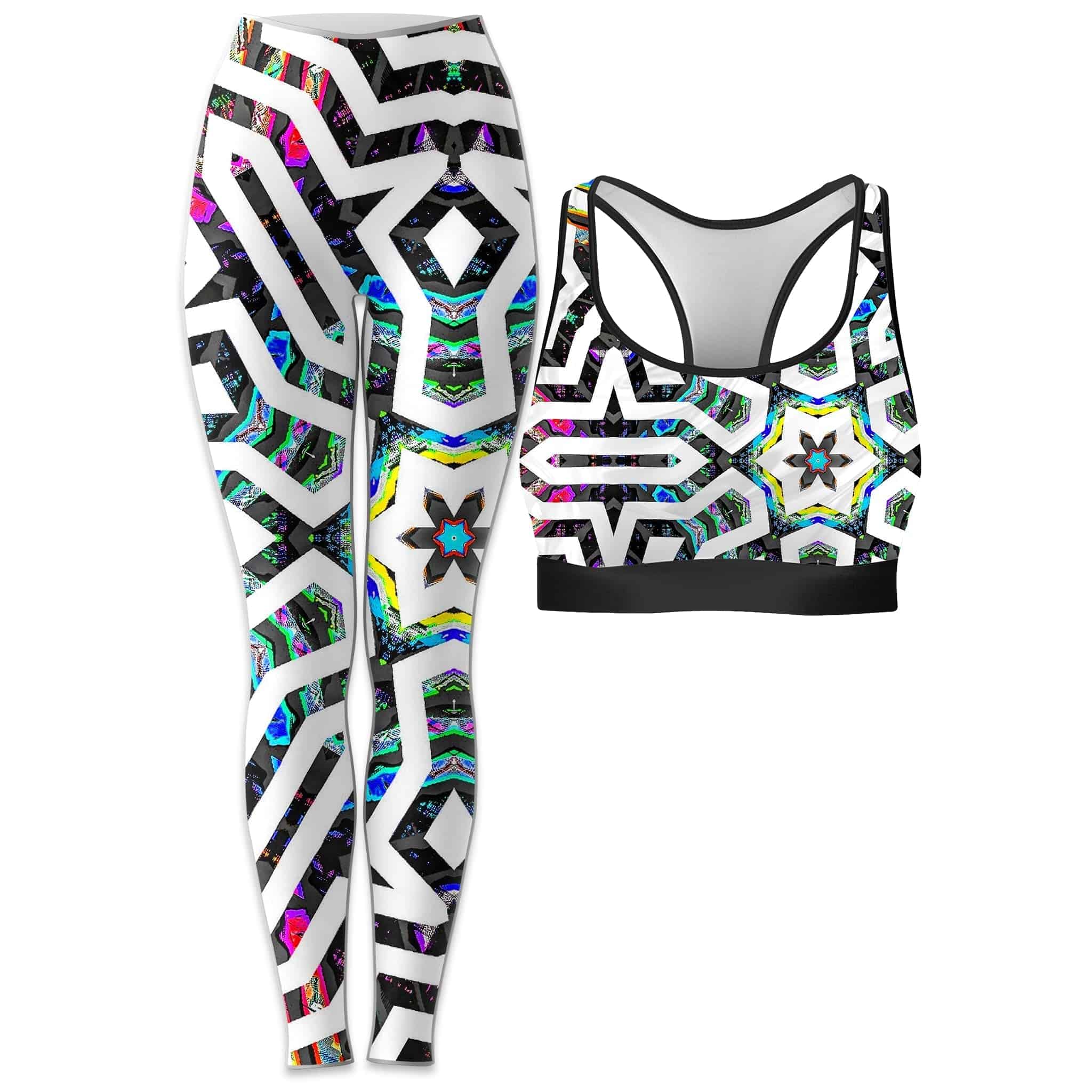 Iridized II Rave Bra and Leggings Combo