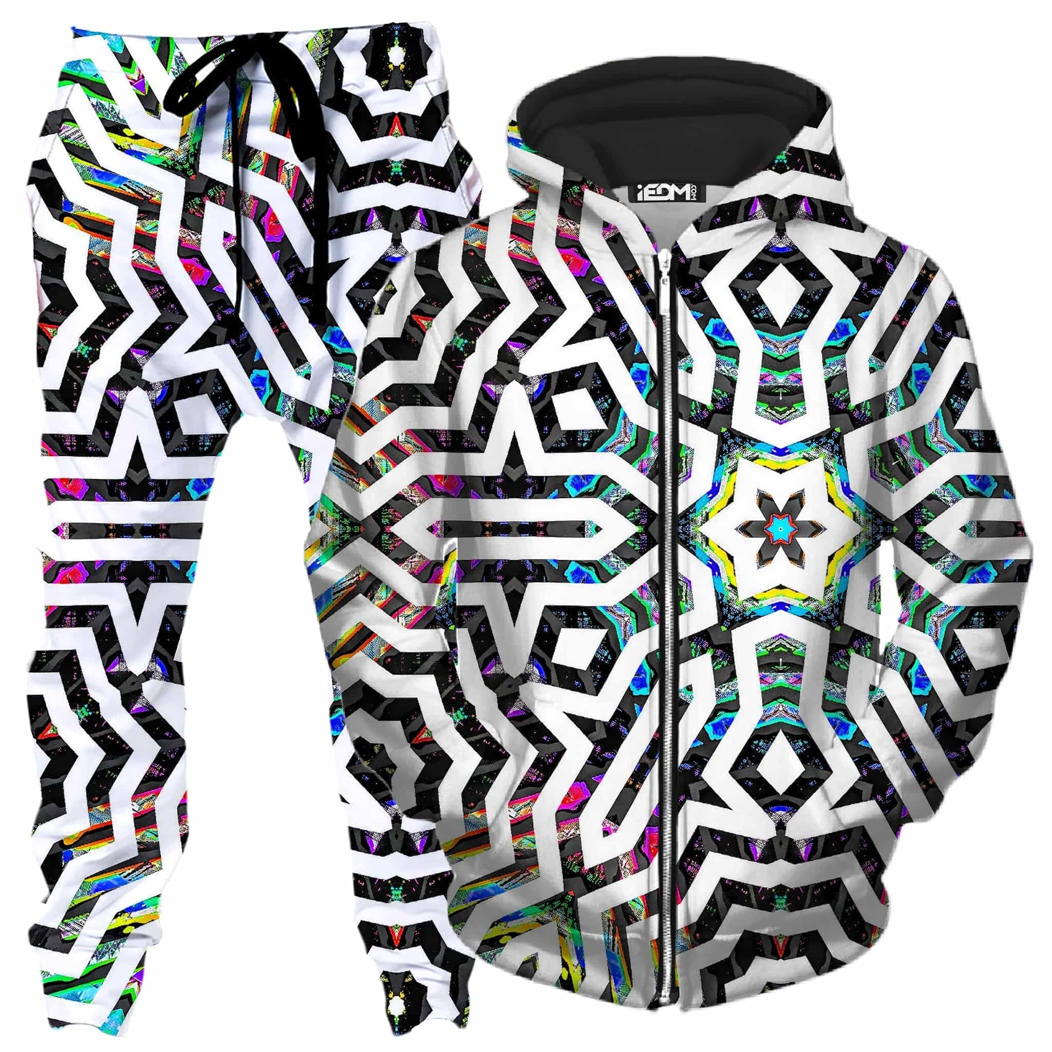 Iridized II Zip-Up Hoodie and Joggers Combo