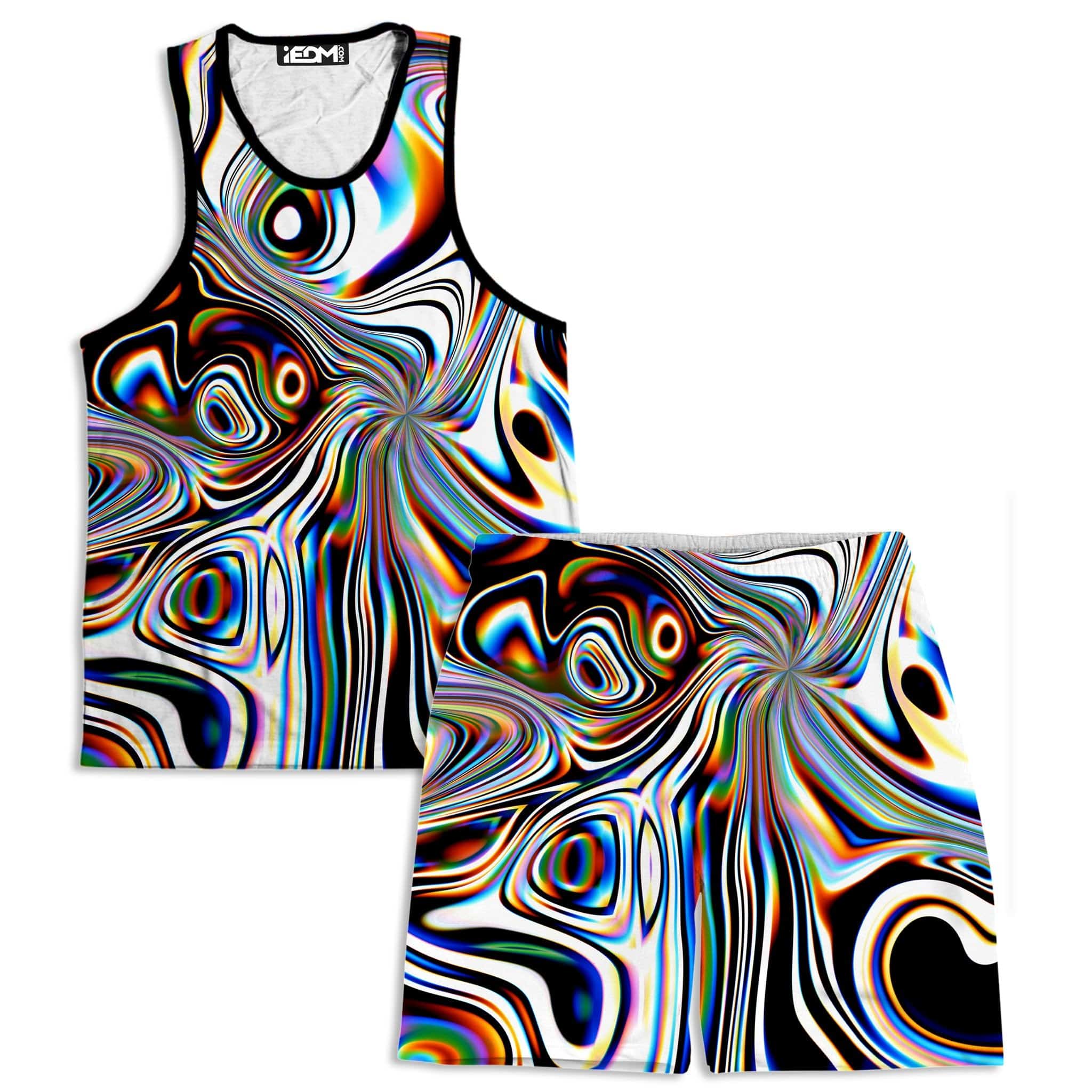 Oil Aura Tank and Shorts Combo