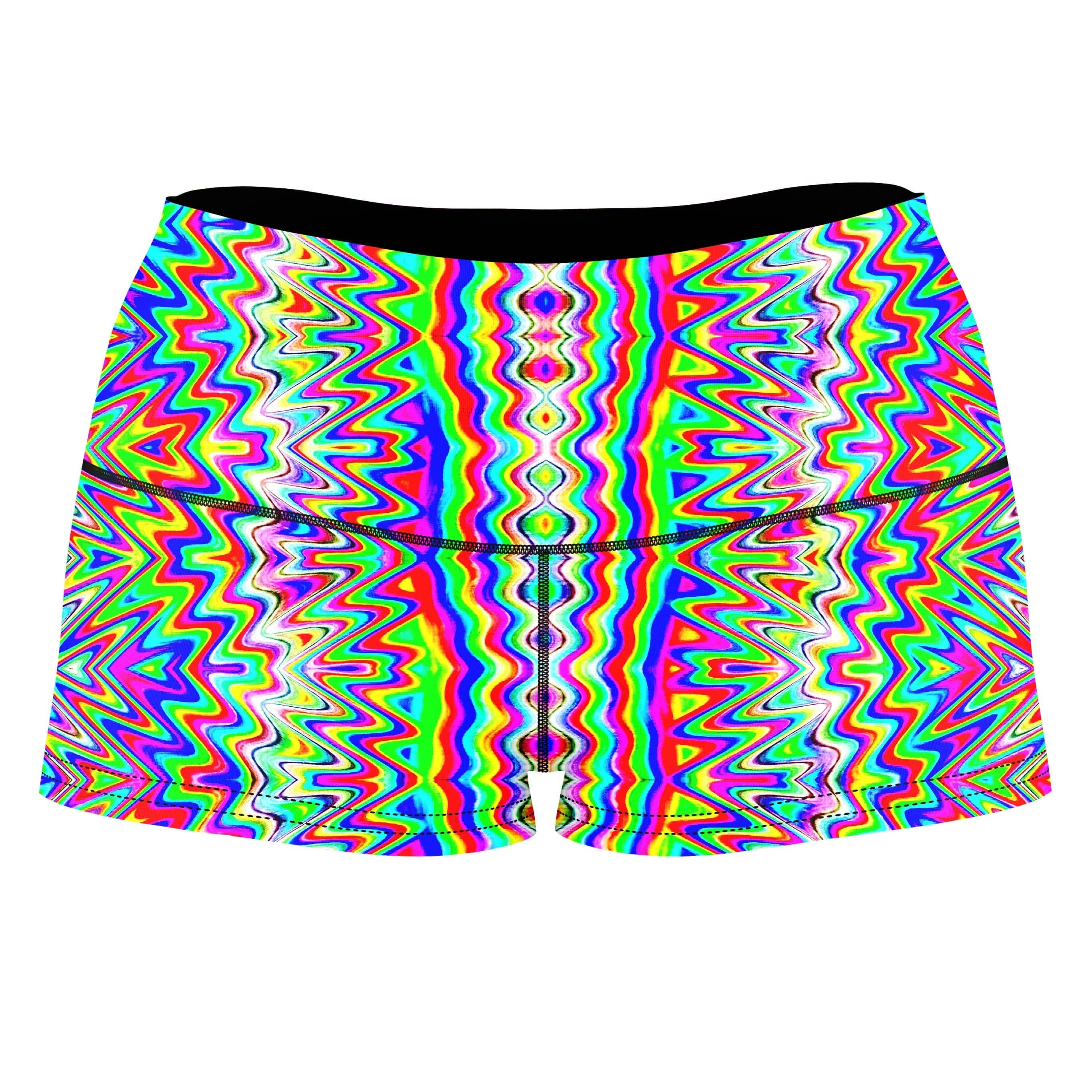 Psy Trip High-Waisted Women's Shorts