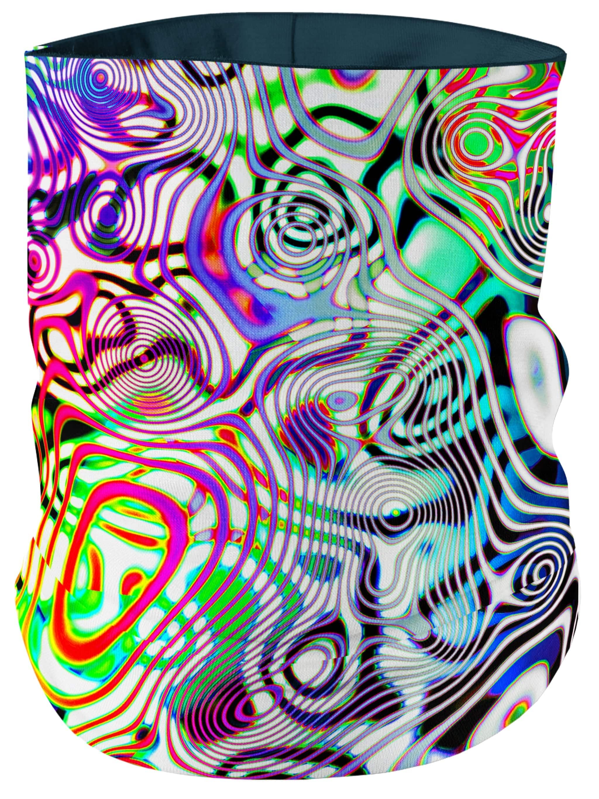 Rainbow Ripples Bandana Mask