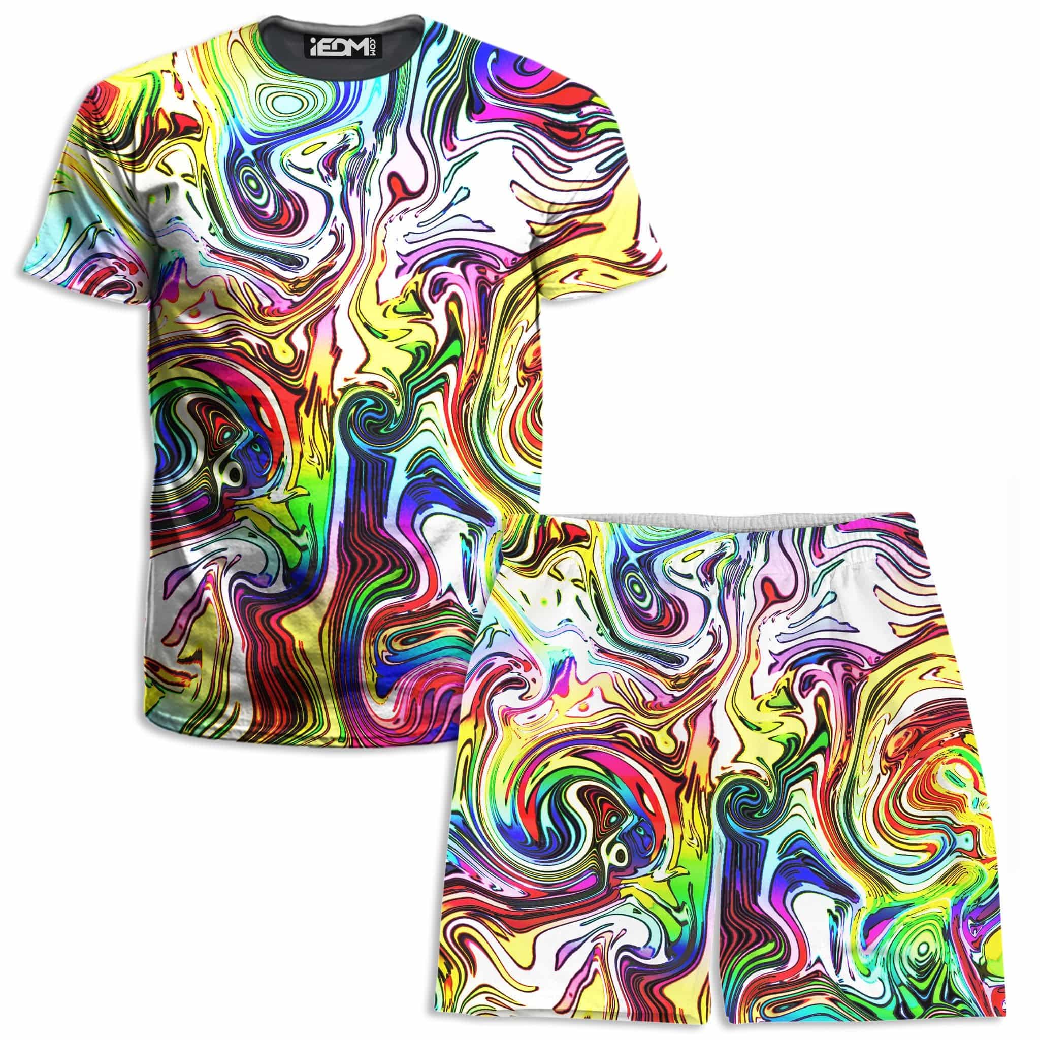 Swirly Gig T-Shirt and Shorts Combo