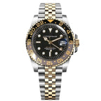 Seikmariner GMT Master Schwarz (Zweifarbig) | HW Design