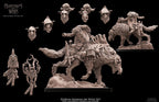 Goblin Shaman on Wolf, Avatars of War