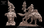 Goblin Shaman on Wolf, Avatars of War
