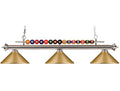 Z-Lite Shark Collection Satin Gold Metal Shade