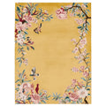 Golden Garden Flight Hand Tufted Rug