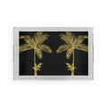 Golden Palm Trees Acrylic Serving Tray