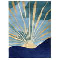 Golden Sunrise Hand Tufted Rug