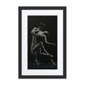 Graceful Bond | Dance-Art Framed Poster #77 (23.5" H x 17.5" W)