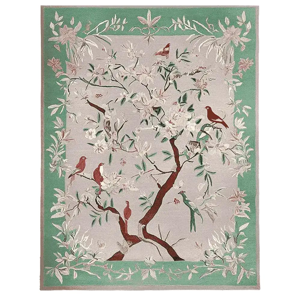 Graceful Eden Echo Hand Tufted Rug