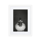 Graceful Reflection | Dance-Art Framed Poster #56 (21.5" H x 17.5" W)
