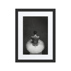 Graceful Reflection | Dance-Art Framed Poster #56 (21.5" H x 17.5" W)