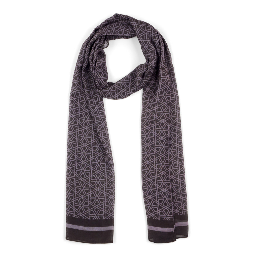Black and Gray Scarf Taif v1