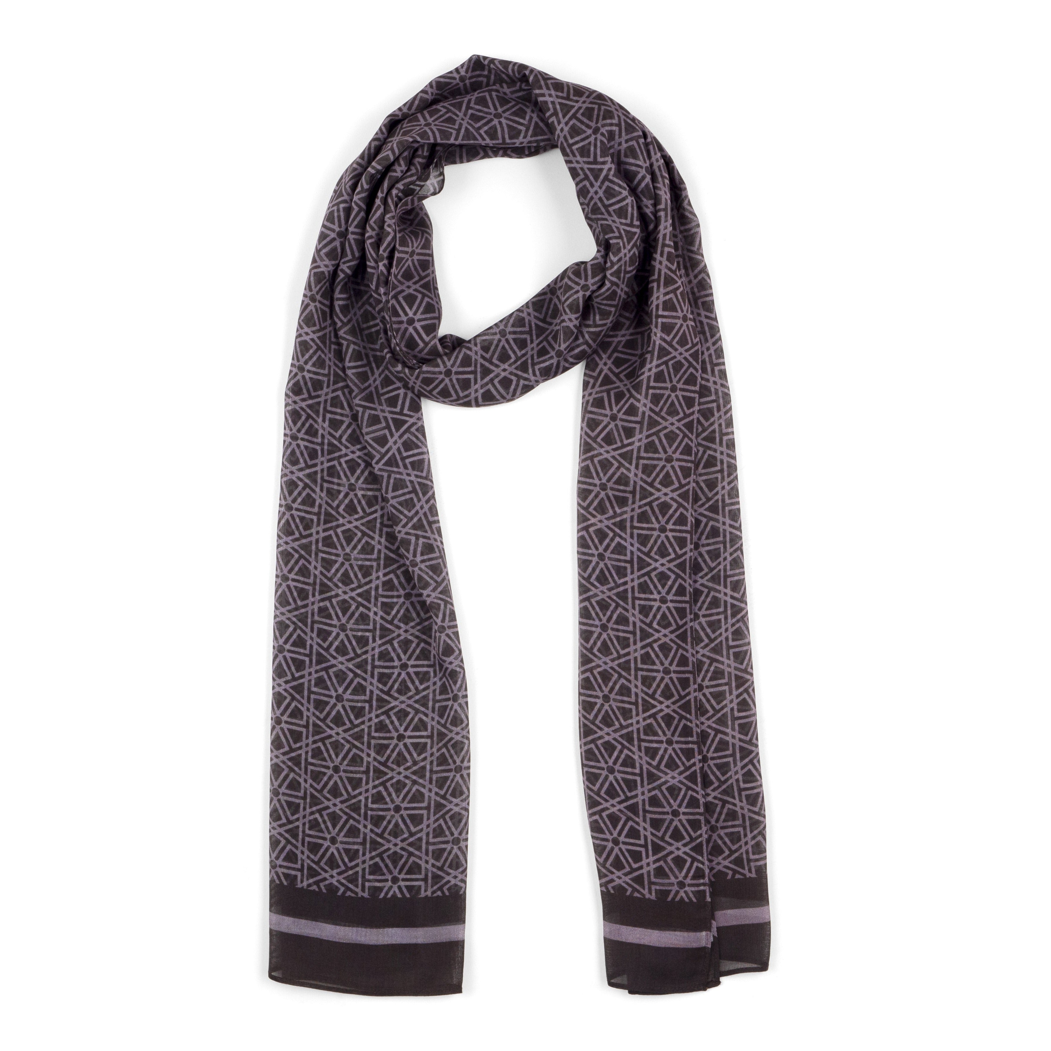 Black and Gray Scarf Taif v1