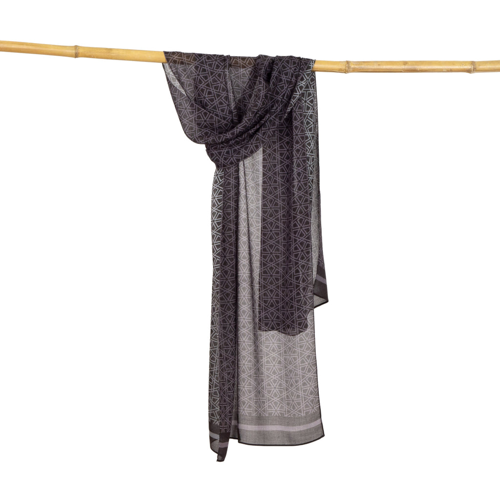 Black and Gray Scarf Taif v1
