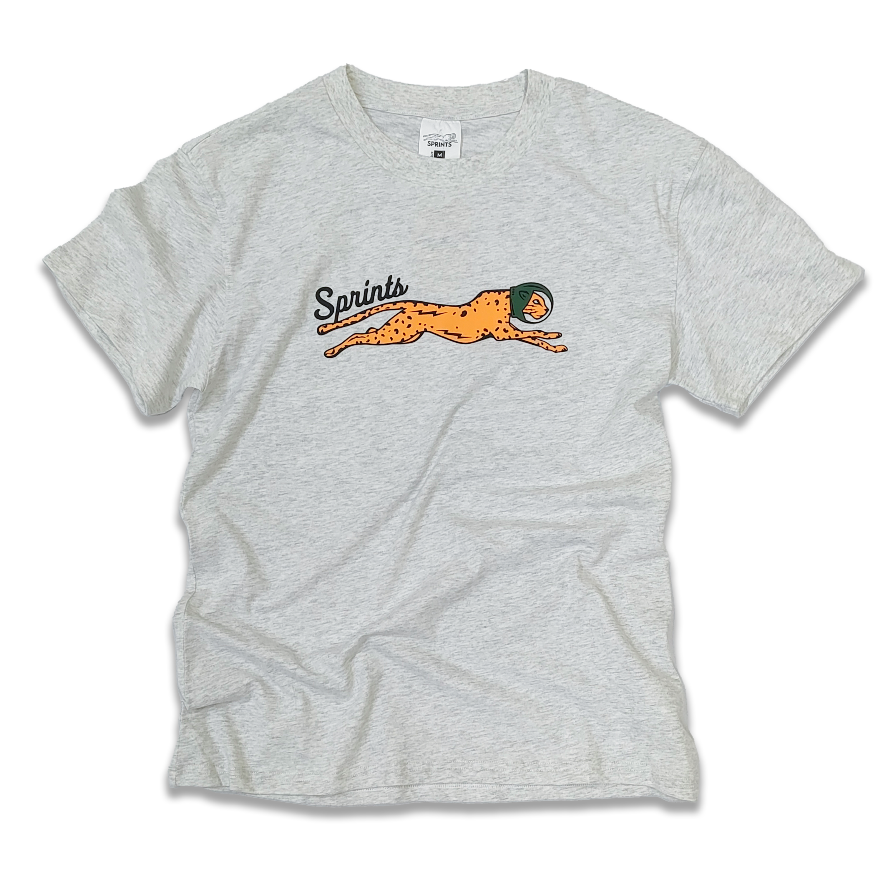 Sprints Victory Sprints Luxe Suprima Cotton Tee - Grey (Unisex)