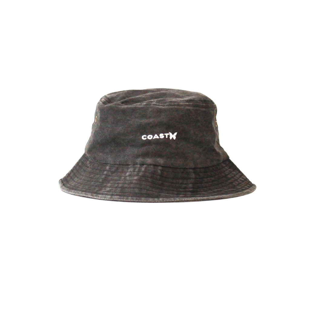Gray Surf Bucket Hat