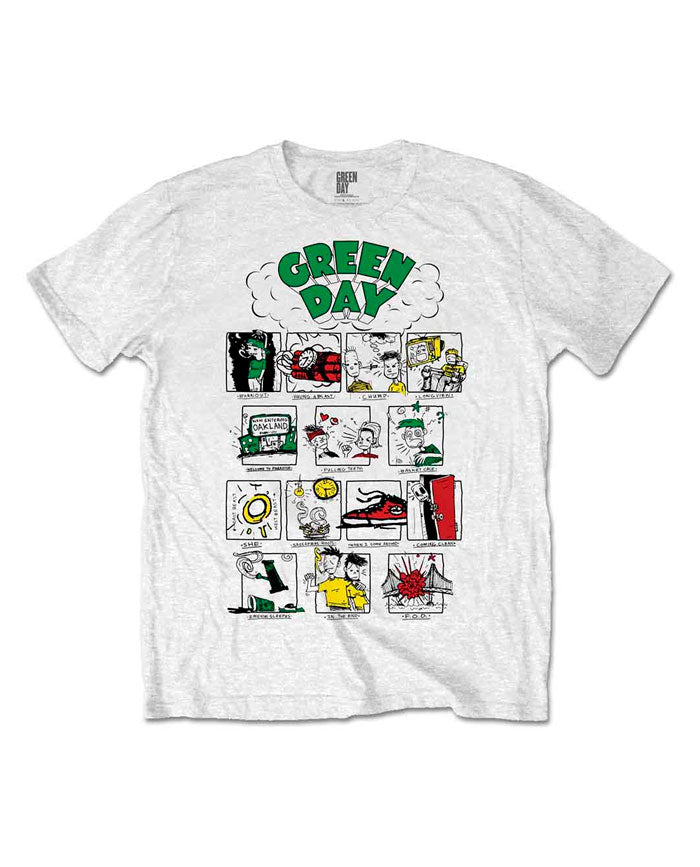 Green Day - Camiseta "Dookie" Unisex