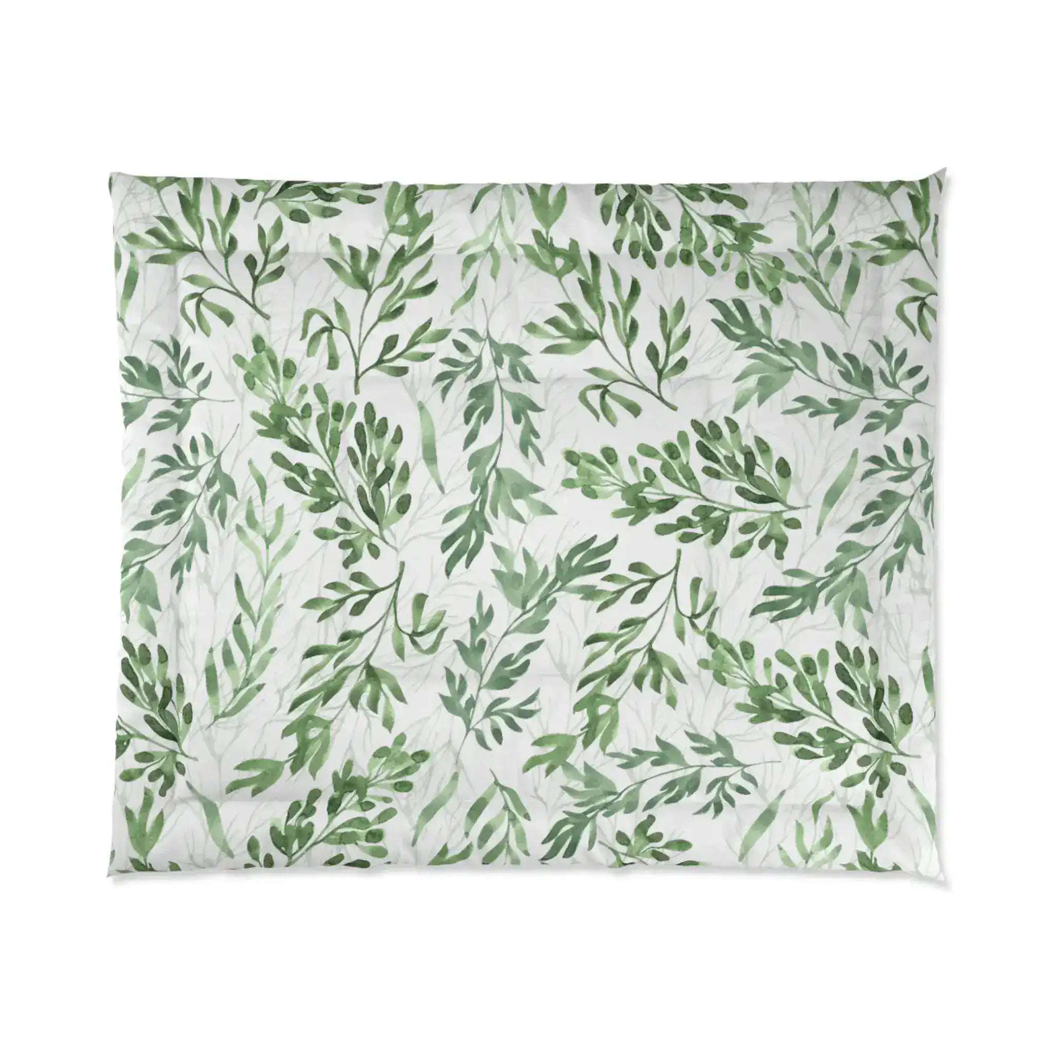 Green Foliage Comforter