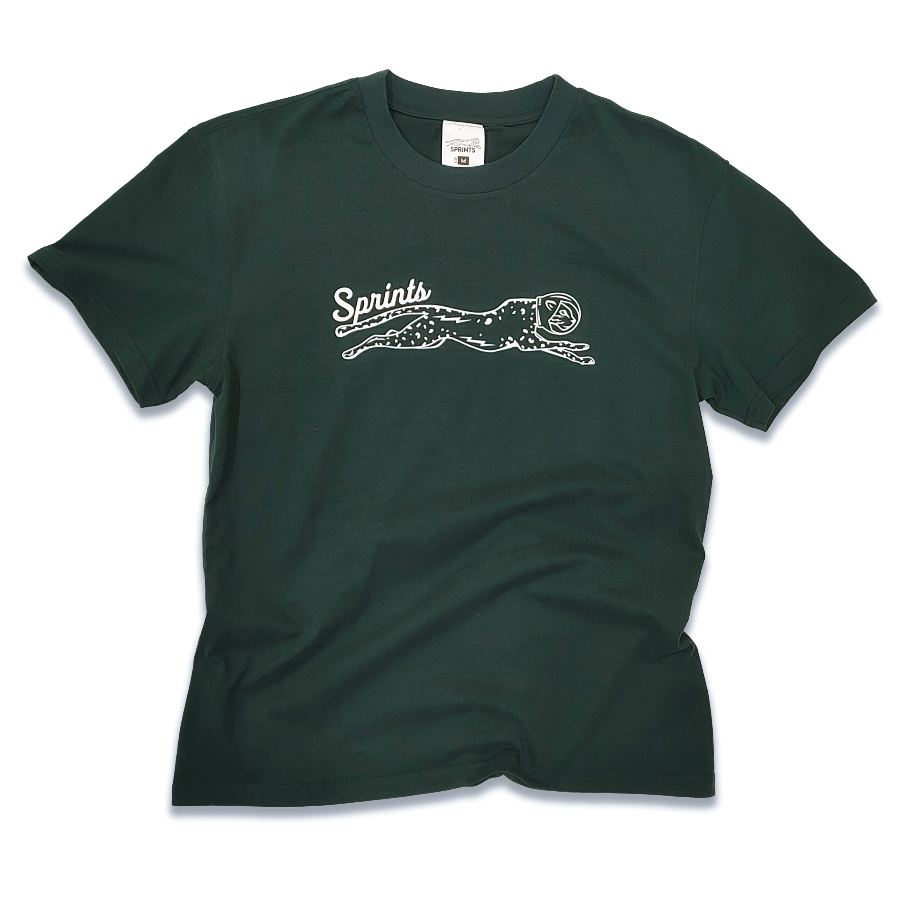 Sprints Victory Sprints Luxe Suprima Cotton Tee - Green (Unisex)