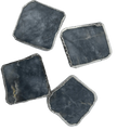 Grey Agate Quartz Coaster Set of 4
