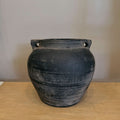 Grey Pot with Two Ears