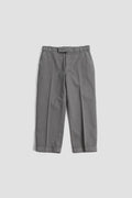 Thom Browne Brushed Cotton Canvas Utility Trousers — Gray