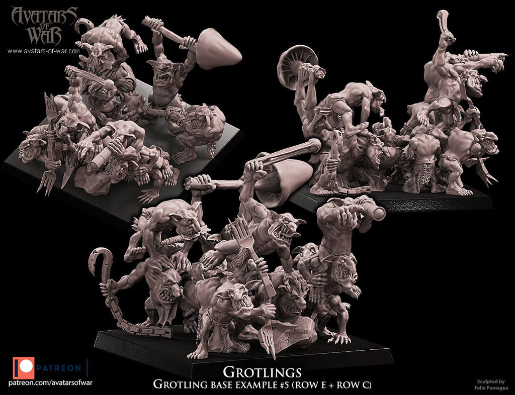 Grotlings, Avatars of War