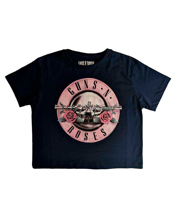 Guns N' Roses - Camiseta Crop Top  "Logo"