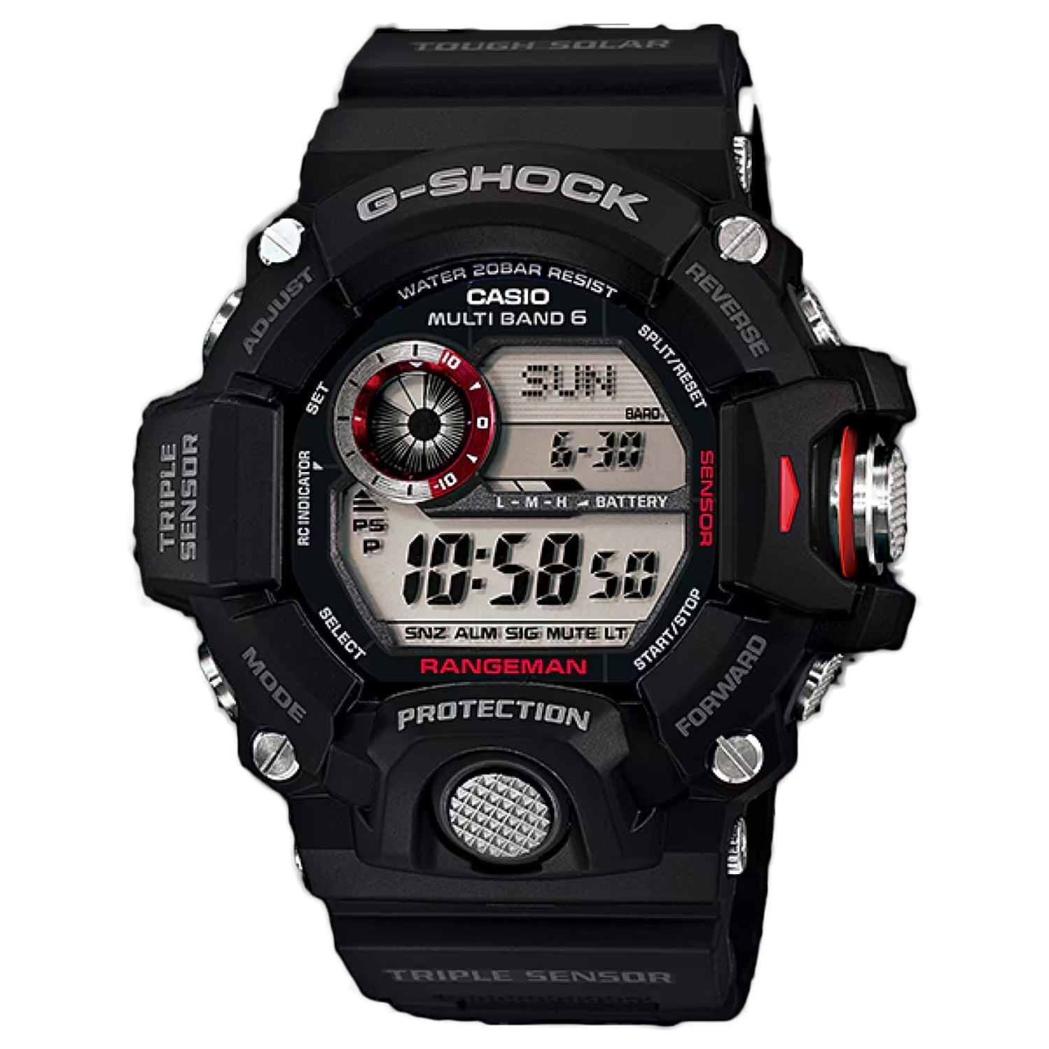 Casio Rangeman Watch — Black