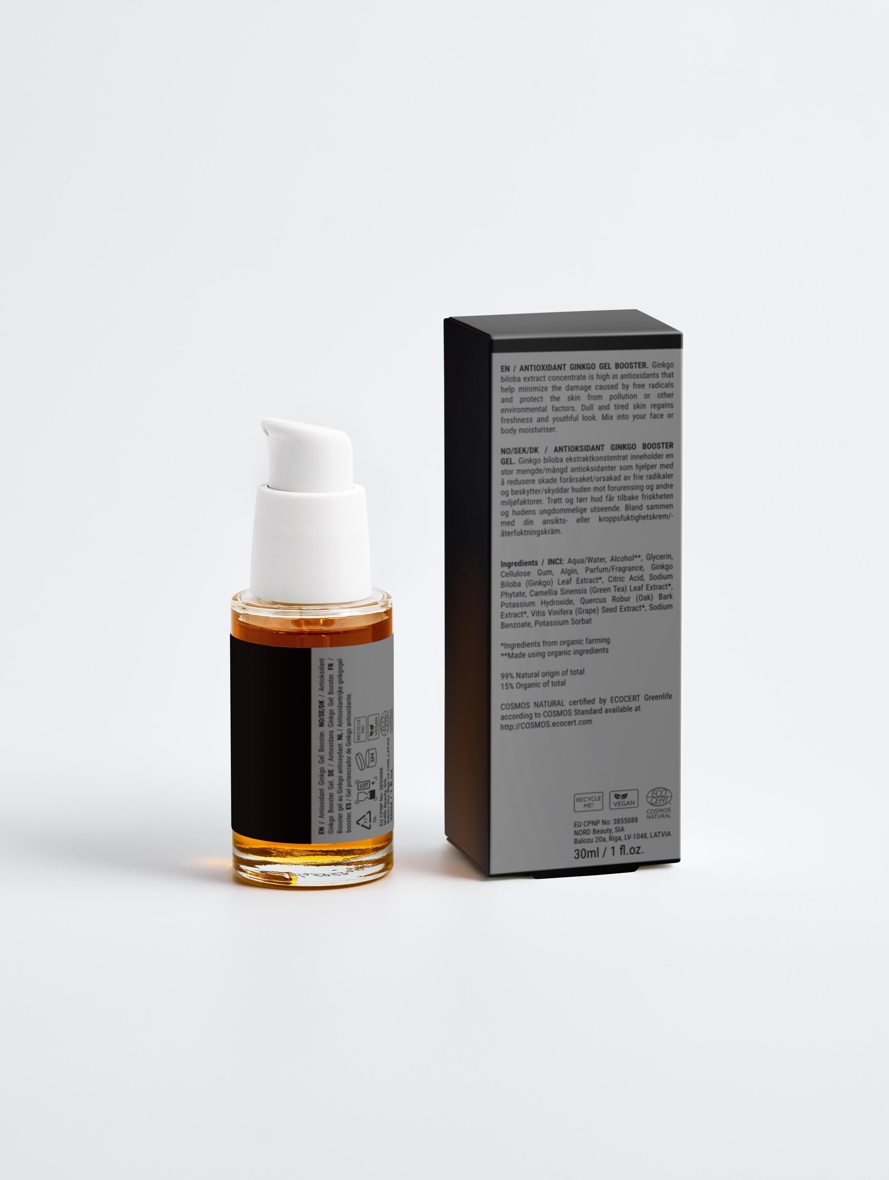 Booster Antioxidante con Ginkgo Biloba