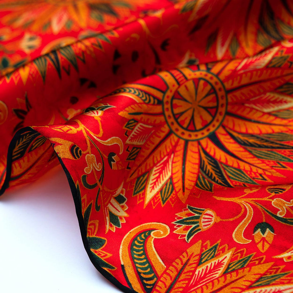 Red Silk Scarf Palosanto