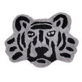 Handmade Cotton Lion Face Shaped Bath Mat