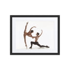 Harmonious Duet | Dance-Art Framed Poster #83 (21.5" H x 25.5" W)