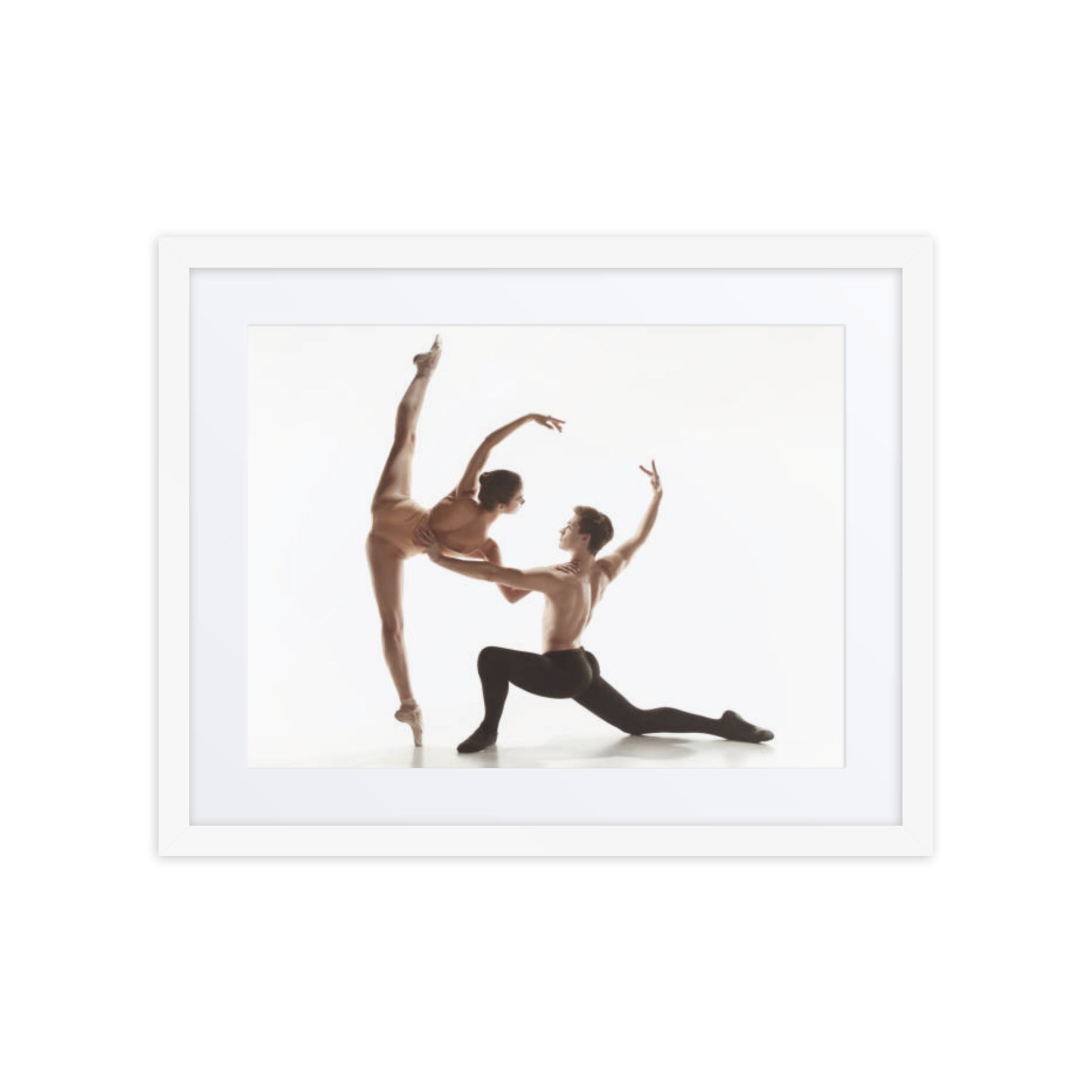Harmonious Duet | Dance-Art Framed Poster #83 (21.5" H x 25.5" W)