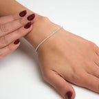 Cubic Zirconia Tennis Bracelet