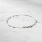 Greek Key Herringbone Bracelet