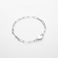 Heart Padlock Paper Chain Bracelet