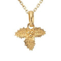 December Birth Flower Pendant – Holly & Narcissus