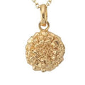 October Birth Flower Pendant – Marigold & Cosmos