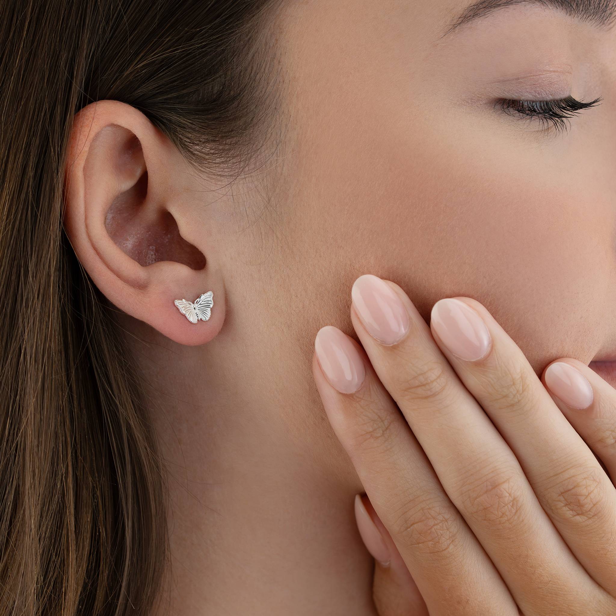 Admiral Butterfly Stud Earrings