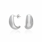 Crescent Stud Earrings