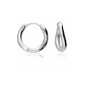 Soft Twist Huggie Earrings - 18ct Gold