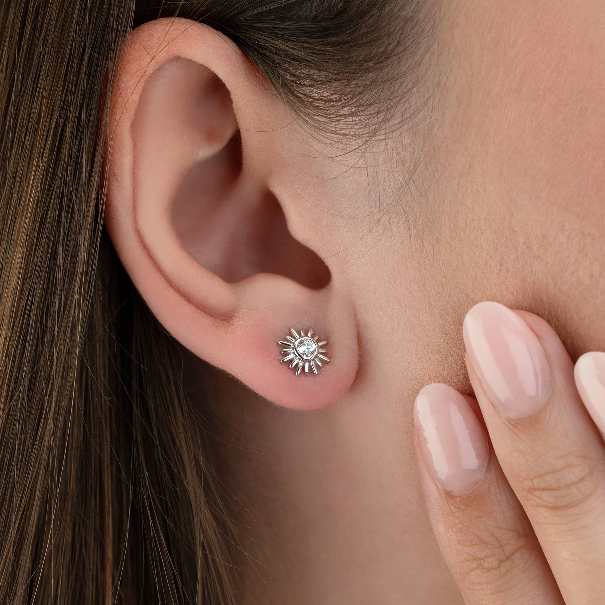 Sun Stud Earrings