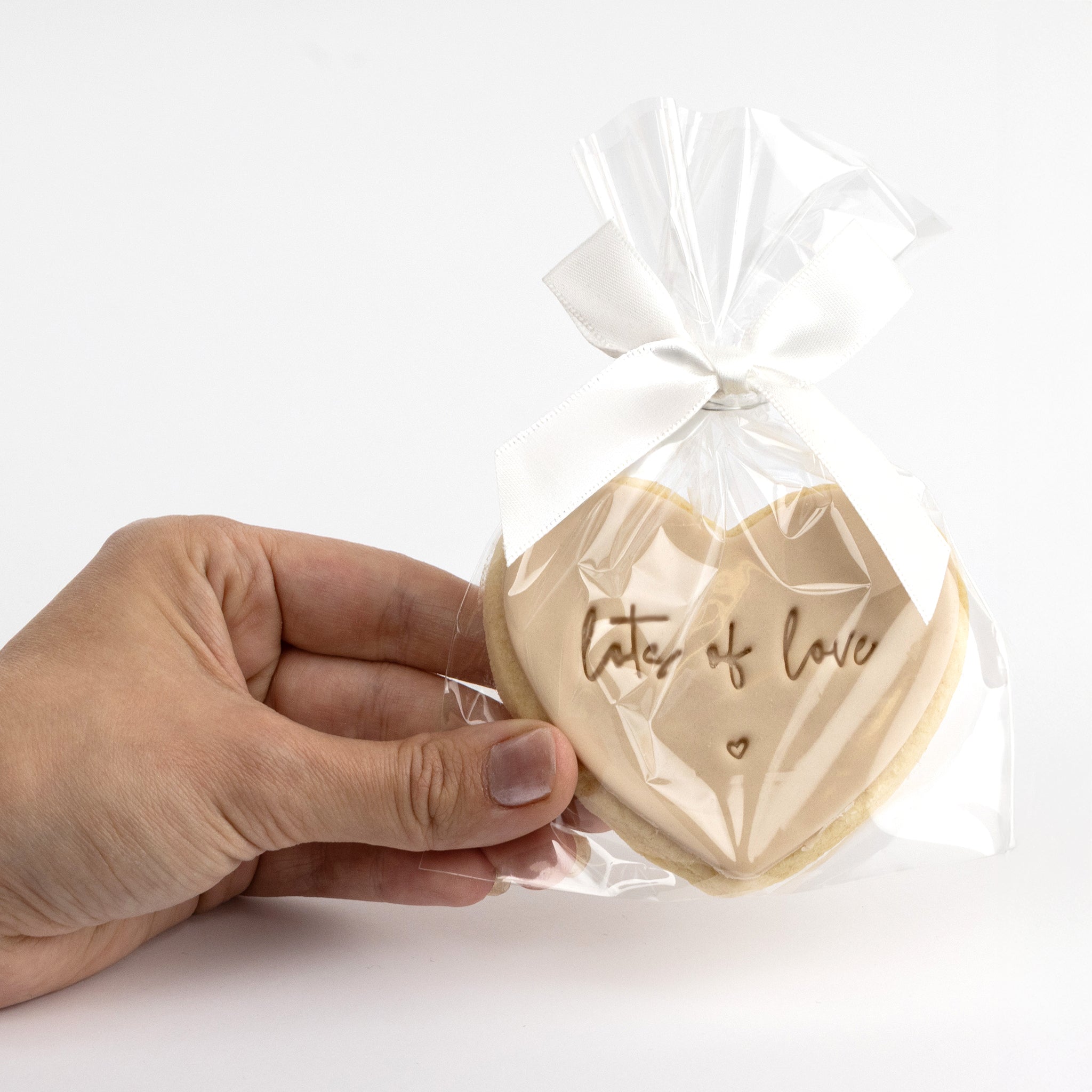 Handmade "Lots of Love" Cookie