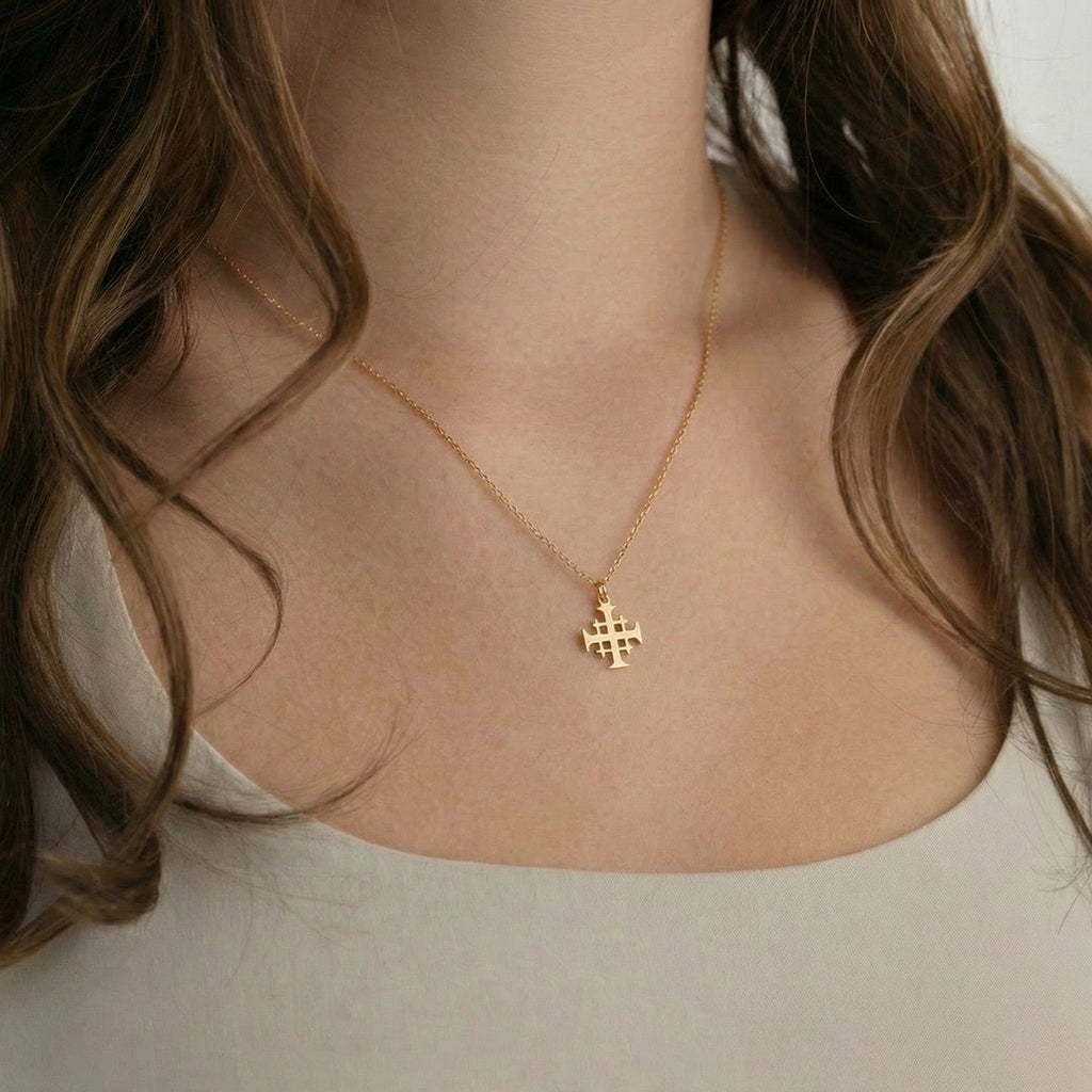 Jerusalem Cross Necklace