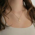Jerusalem Cross Necklace - 18ct Gold / Style 3