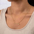 Esme Name Necklace - Solid Silver / Style 1